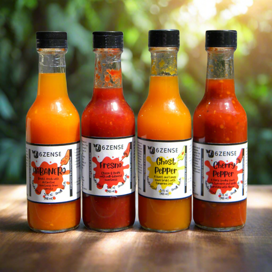 6Zense Hot Sauce Pack